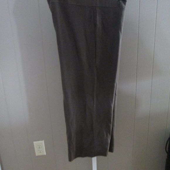 JENNE MAAG Brown Flat Front Wide Waist Stretch Dress Pants/Slacks size 16 NWT - Picture 2 of 9